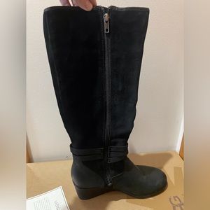 UGG W LESLEY SUEDE BOOTS